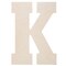 Good Wood By Leisure Arts Letter 13" K, Wooden Letters, Wood Letters, Wooden Letters Wall Decor, Large Letters 13 Inch, Small For Crafts